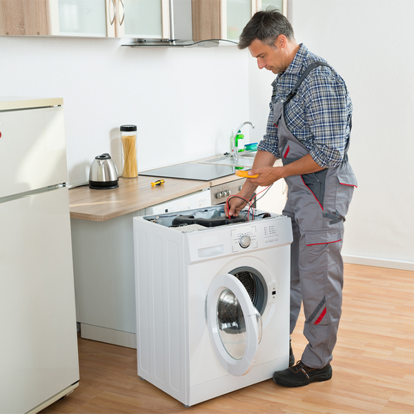 can you walk me through the steps of troubleshooting my washer issue in Kosciusko County IN